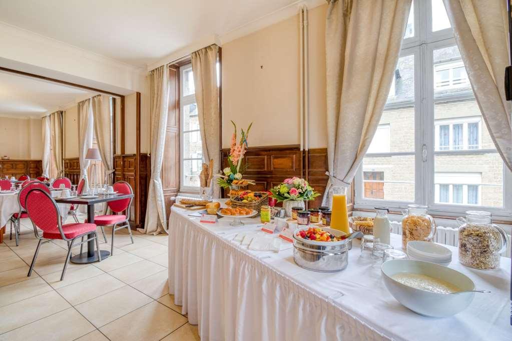 Brit Hotel Le Cygne Saint-Hilaire-du-Harcouët Étterem fotó